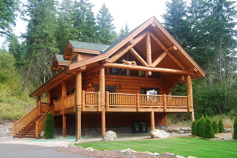 Constructing your Log Home or Cabin | Log Home Process
