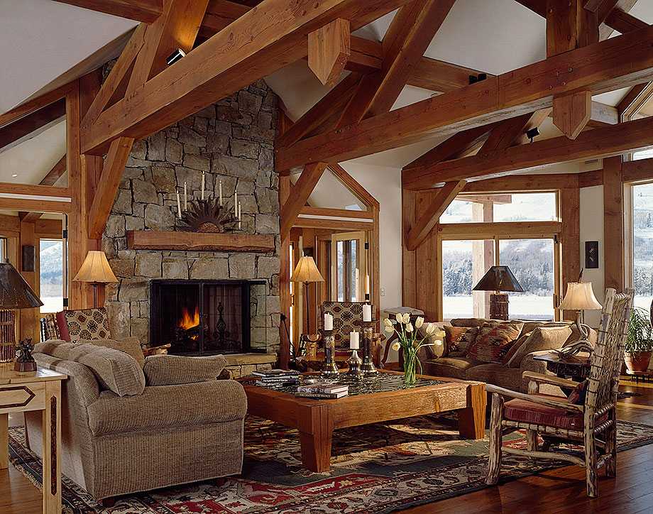 Timber Frame Styles | Traditional Log Styles | Contemporary Log Home ...