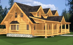 Log Home Package | Macaffrey | Plans | Designs | International