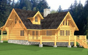 Log Home Package | Macaffrey | Plans | Designs | International