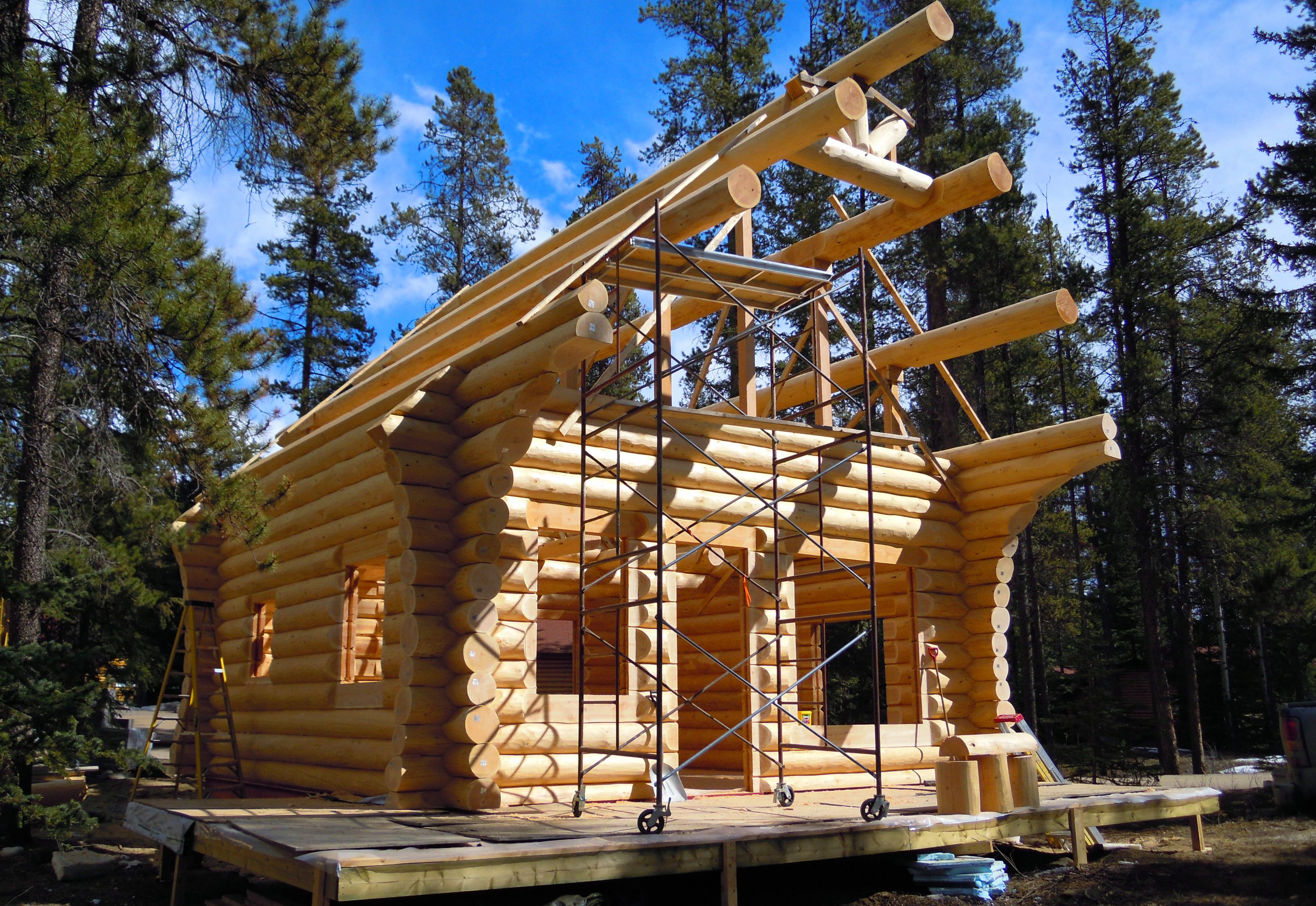 Building A Log Cabin North American Log Crafters